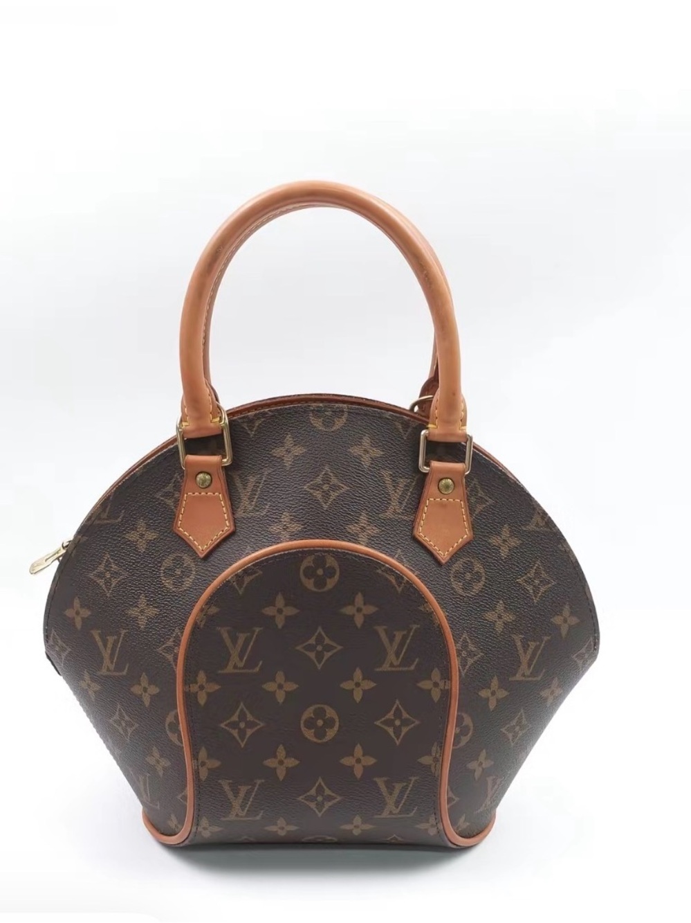 Louis Vuitton Monogram Dome Satchel in Brown and Tan